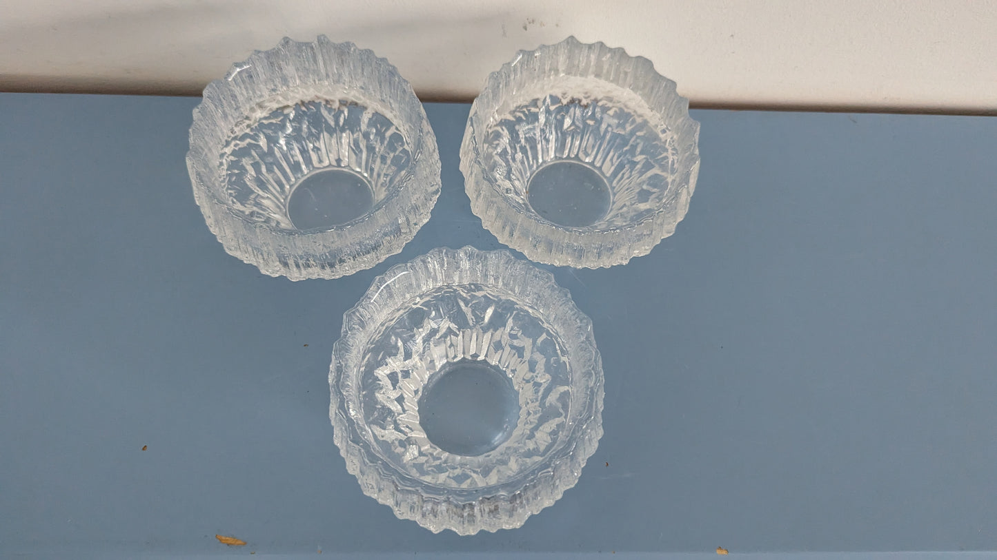 Iittala Stellaria Tuikkukippo (3kpl, 1970-1985, Tapio Wirkkala)