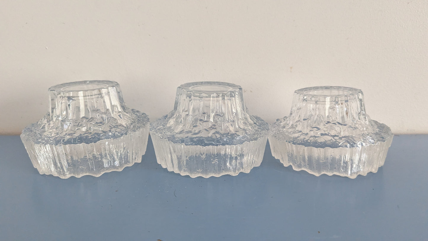 Iittala Stellaria Tuikkukippo (3kpl, 1970-1985, Tapio Wirkkala)