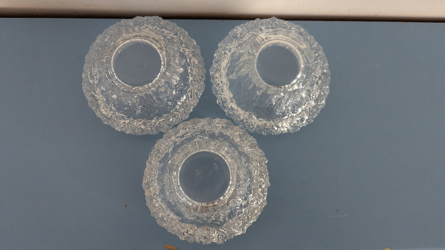 Iittala Stellaria Tuikkukippo (3kpl, 1970-1985, Tapio Wirkkala)