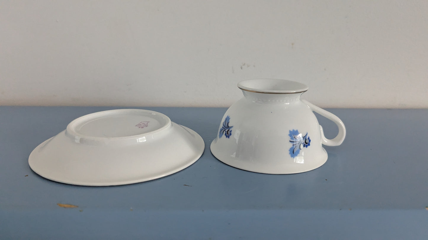 Arabia 7329 Kahviastiasto Kahdelle Hengelle (4-osaa, 1929-1932, AAA-leima)