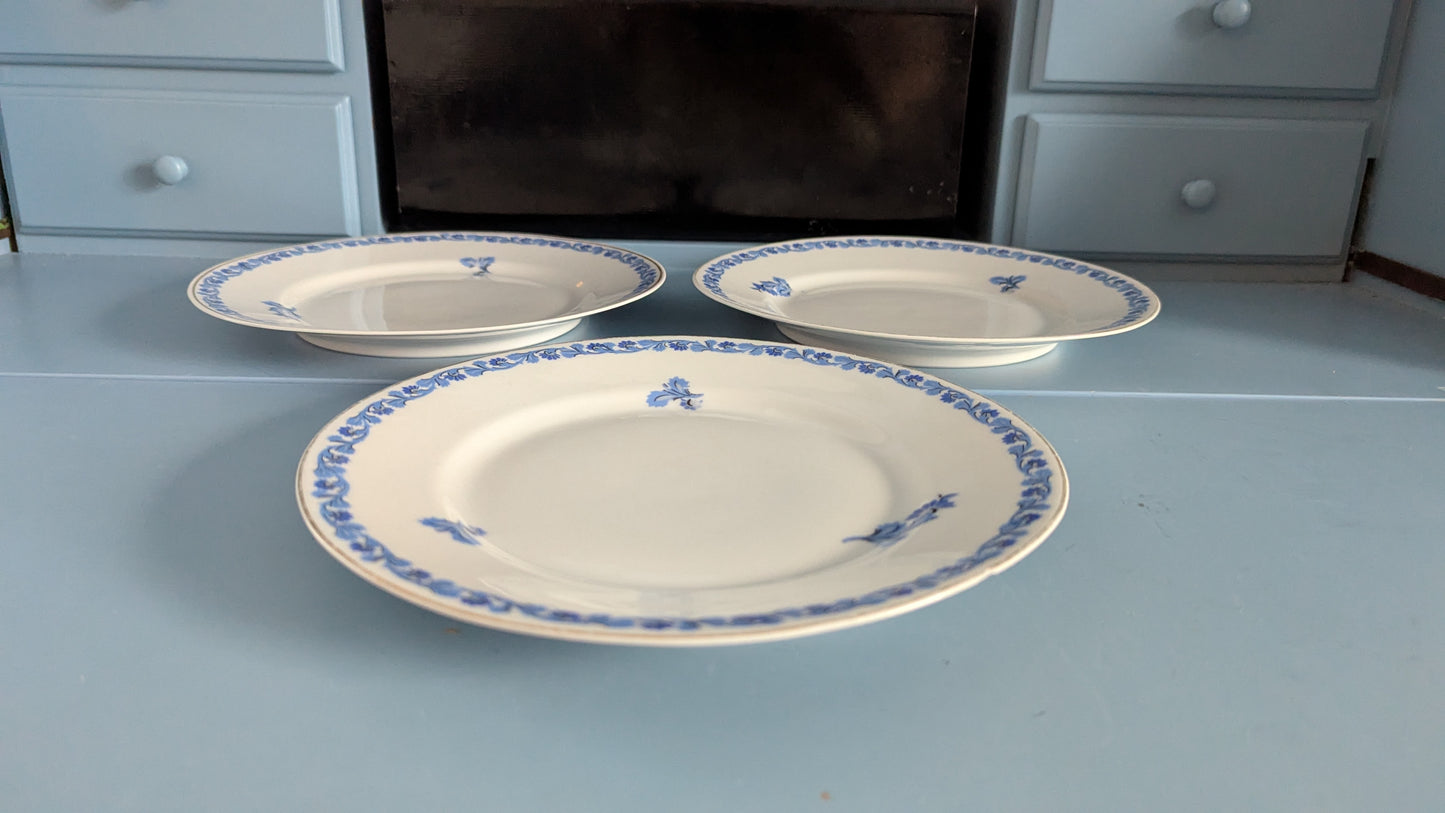 Arabia 7329 Salaattilautanen / Alkuruokalautanen (3kpl, 1930-1932, AAA-leima)