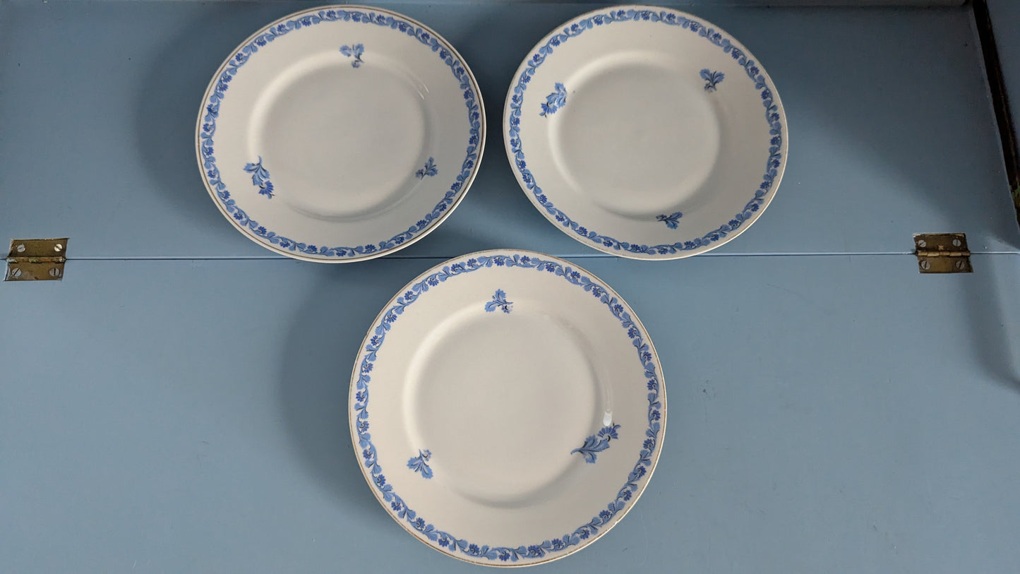 Arabia 7329 Salaattilautanen / Alkuruokalautanen (3kpl, 1930-1932, AAA-leima)