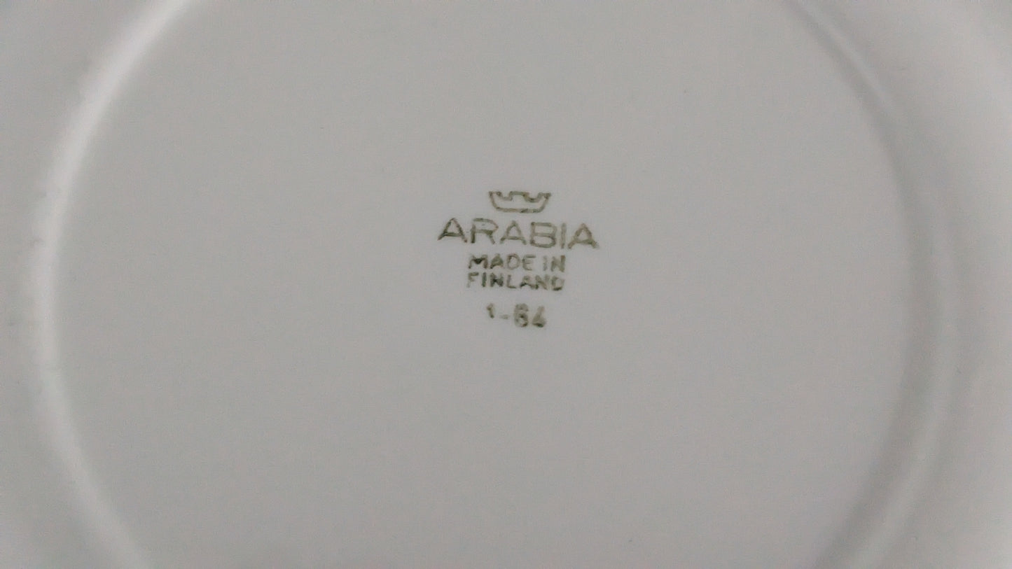 Arabia Minerva Kahviastiasto Neljälle Hengelle (12-osaa, 1953-1964, Olga Osol)