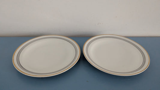 Arabia Minerva Leipälautanen / Leivoslautanen (2kpl, 1953-1964, Olga Osol)