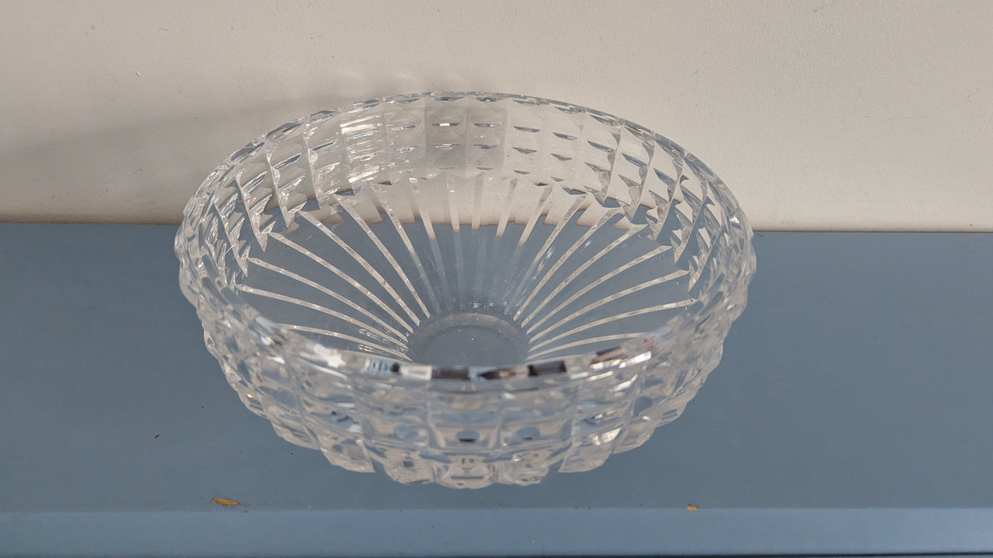 Riihimäen Lasi Kristiina Kristallimalja / Malja (1970-1976, Aimo Okkolin)