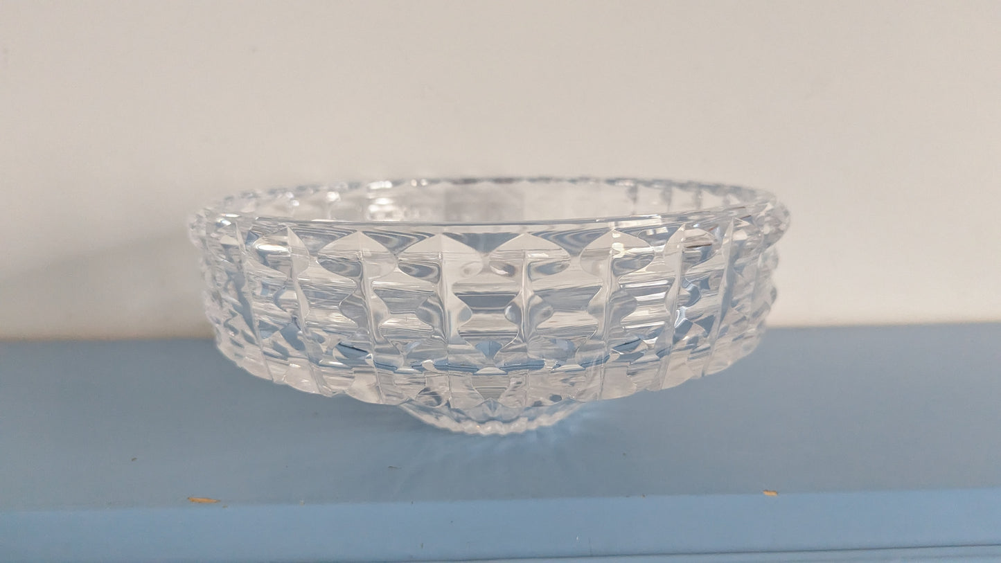 Riihimäen Lasi Kristiina Kristallimalja / Malja (1970-1976, Aimo Okkolin)