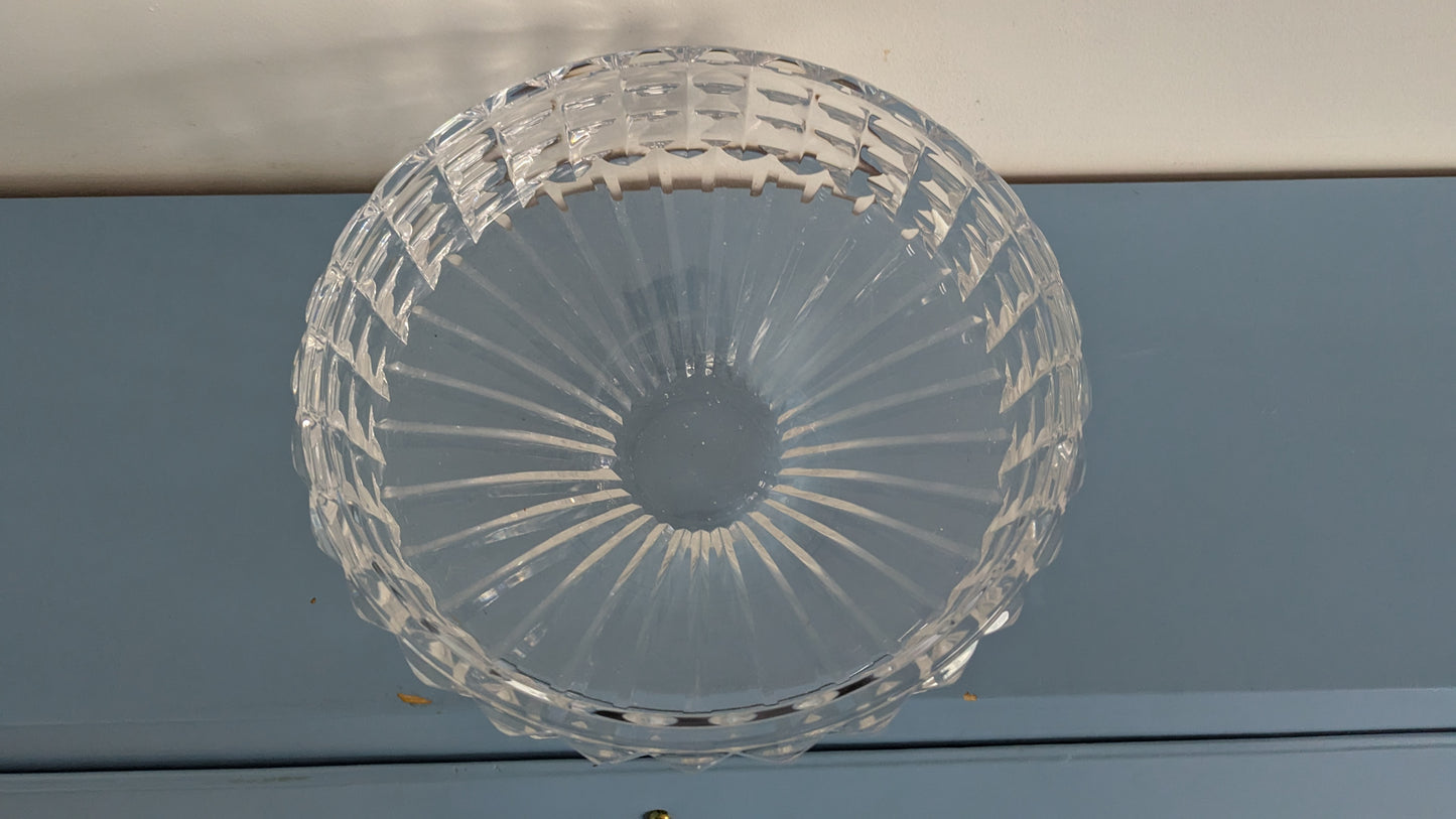 Riihimäen Lasi Kristiina Kristallimalja / Malja (1970-1976, Aimo Okkolin)