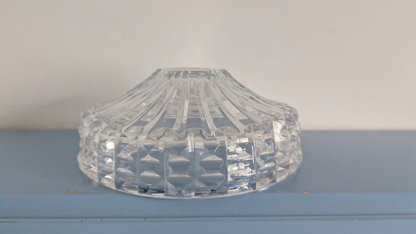 Riihimäen Lasi Kristiina Kristallimalja / Malja (1970-1976, Aimo Okkolin)