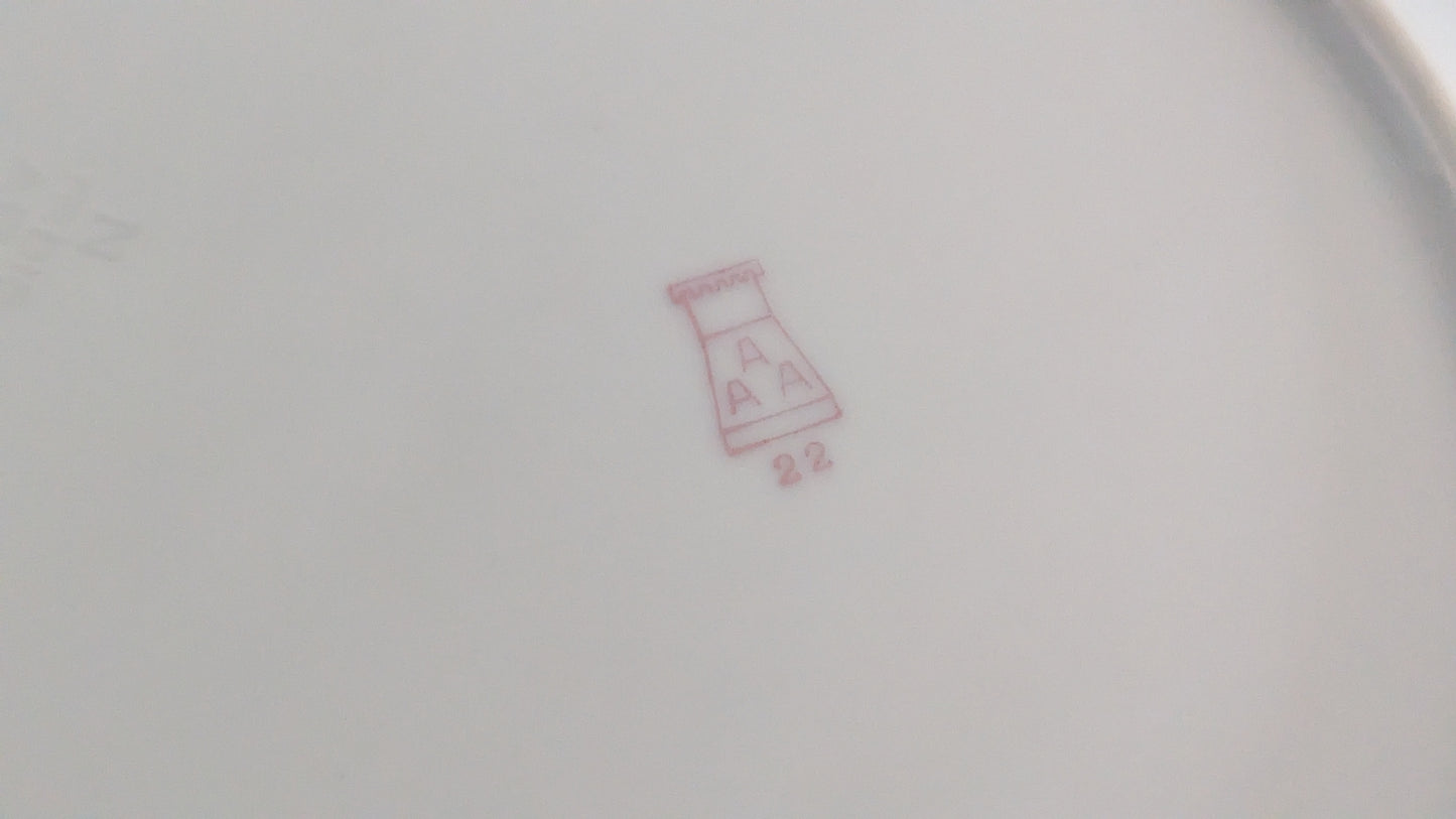 Arabia 7329 Ruokalautanen (5kpl, 1930-1932, AAA-leima)