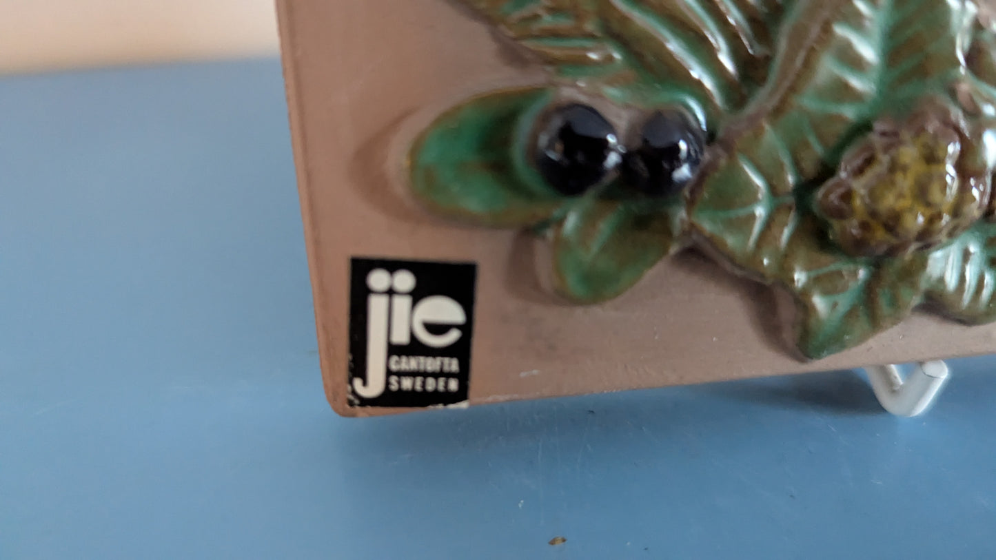 Jie Gantofta - 213 / Hirvi Seinälaatta (Solveig Nyqvist)