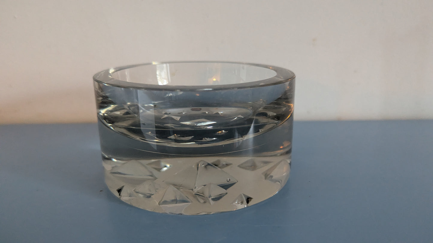 Iittala Jäänsärkijä Tuhka-astia (1968-1974, Signeerattu, Tapio Wirkkala)