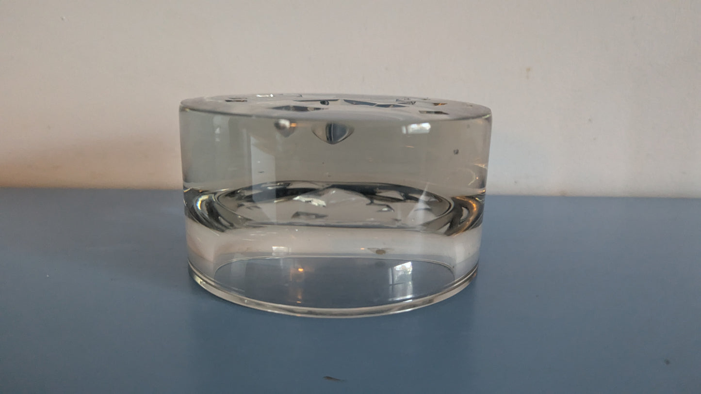 Iittala Jäänsärkijä Tuhka-astia (1968-1974, Signeerattu, Tapio Wirkkala)