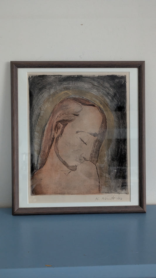 Kullervo Koivisto - Signeerattu Etsaus (1943)