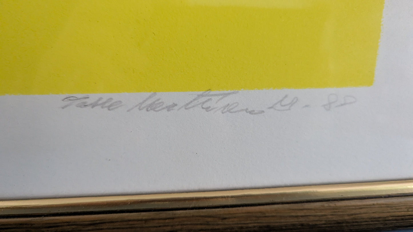 Lasse Marttinen - Signeerattu Grafiikka (1988)