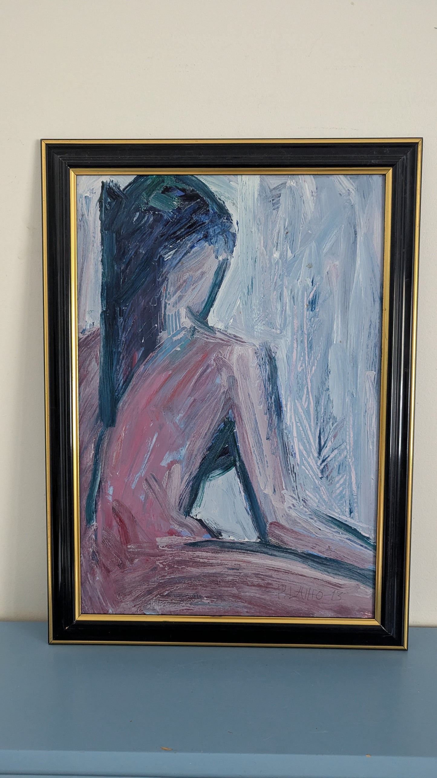 Pekka Laiho - Signeerattu Öljyvärimaalaus (2013)