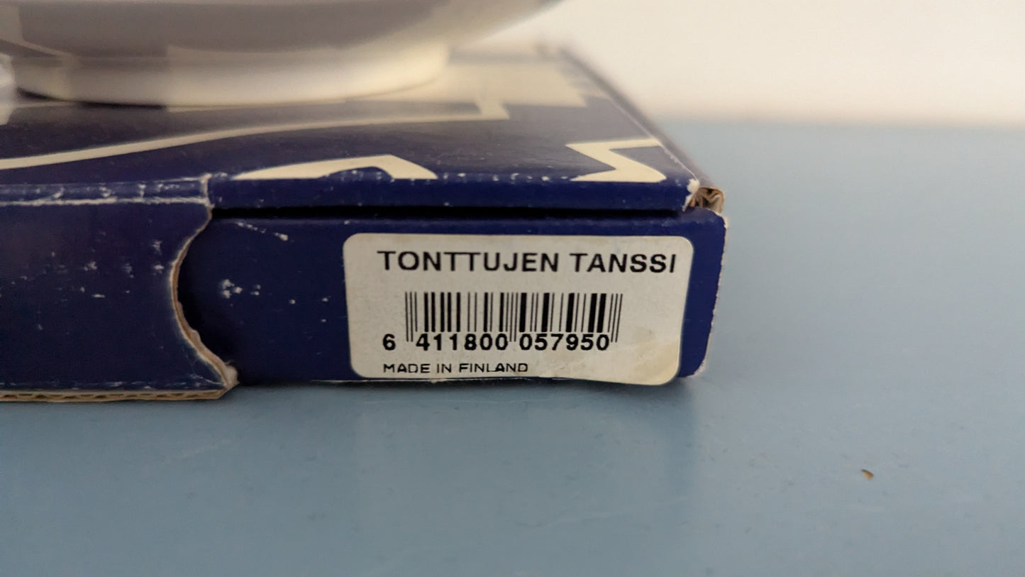 Arabia - Tonttujen Tanssi Seinälautanen / Joululautanen (Alk. Paketissa)