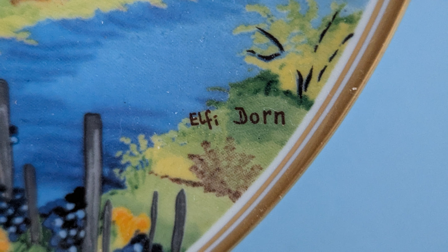 Gloria - Viinirypälesato Seinälautanen (Elfi Dorn)