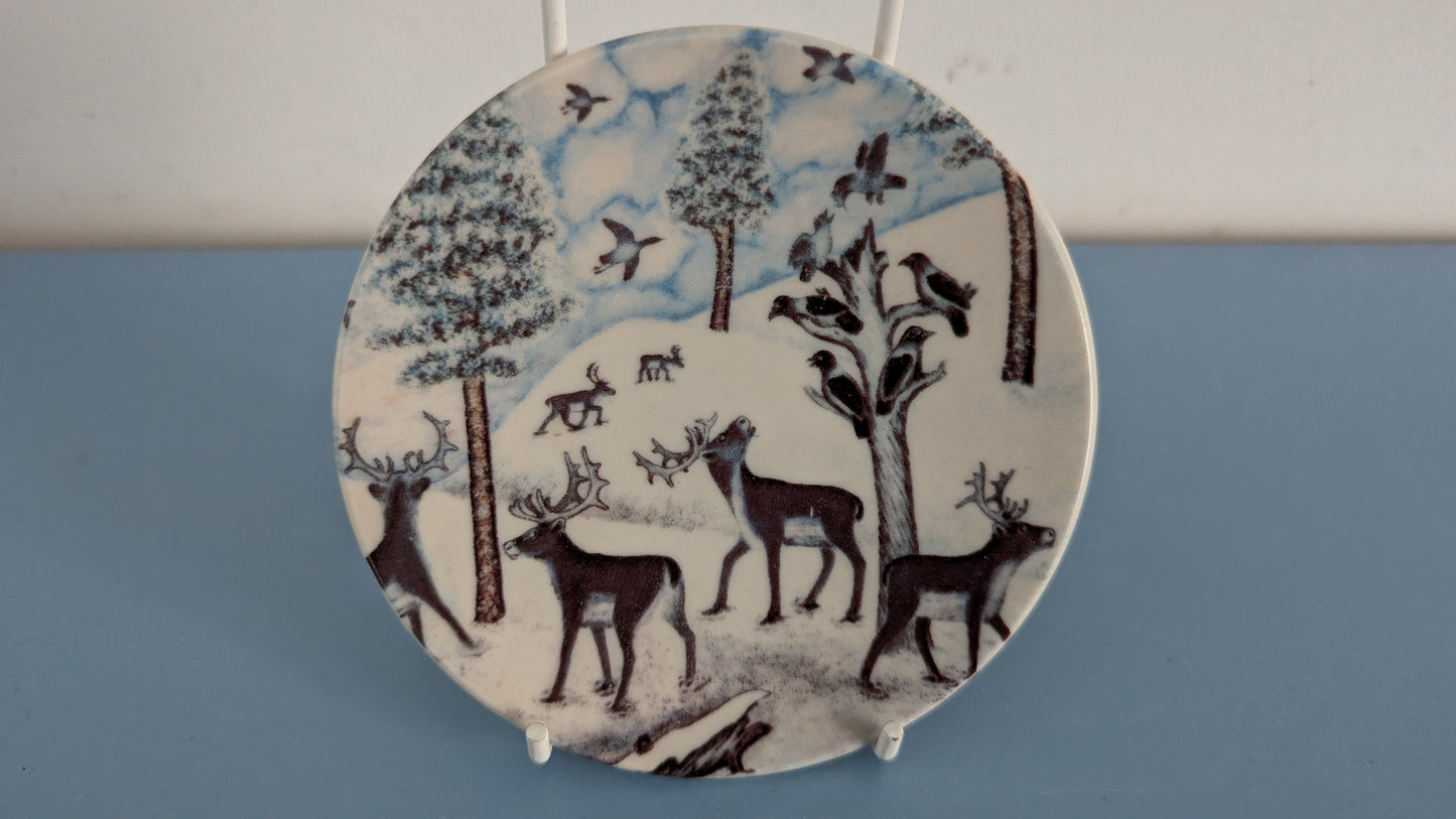 Arabia - Muuttolinnut Seinälautanen (1982, Andreas Alariesto)