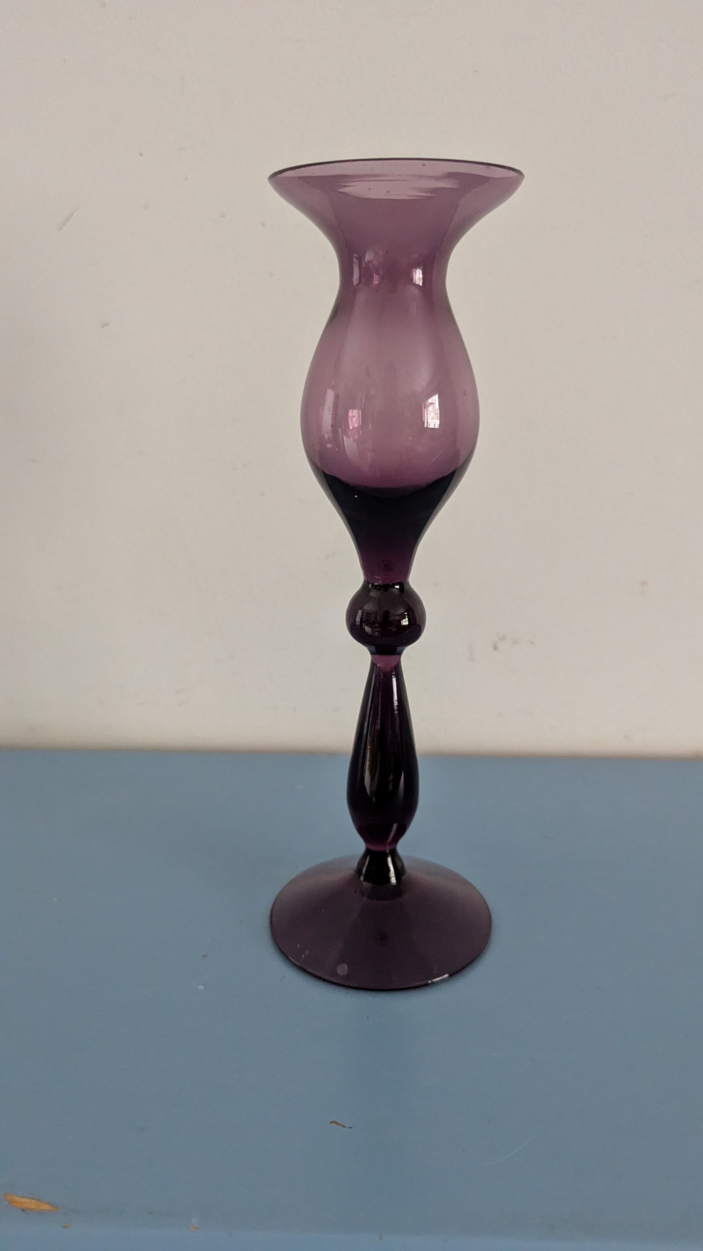 Kumela Lila Kynttilänjalka (1960-1970-luku, Sirkku Kumela-Lehtonen)