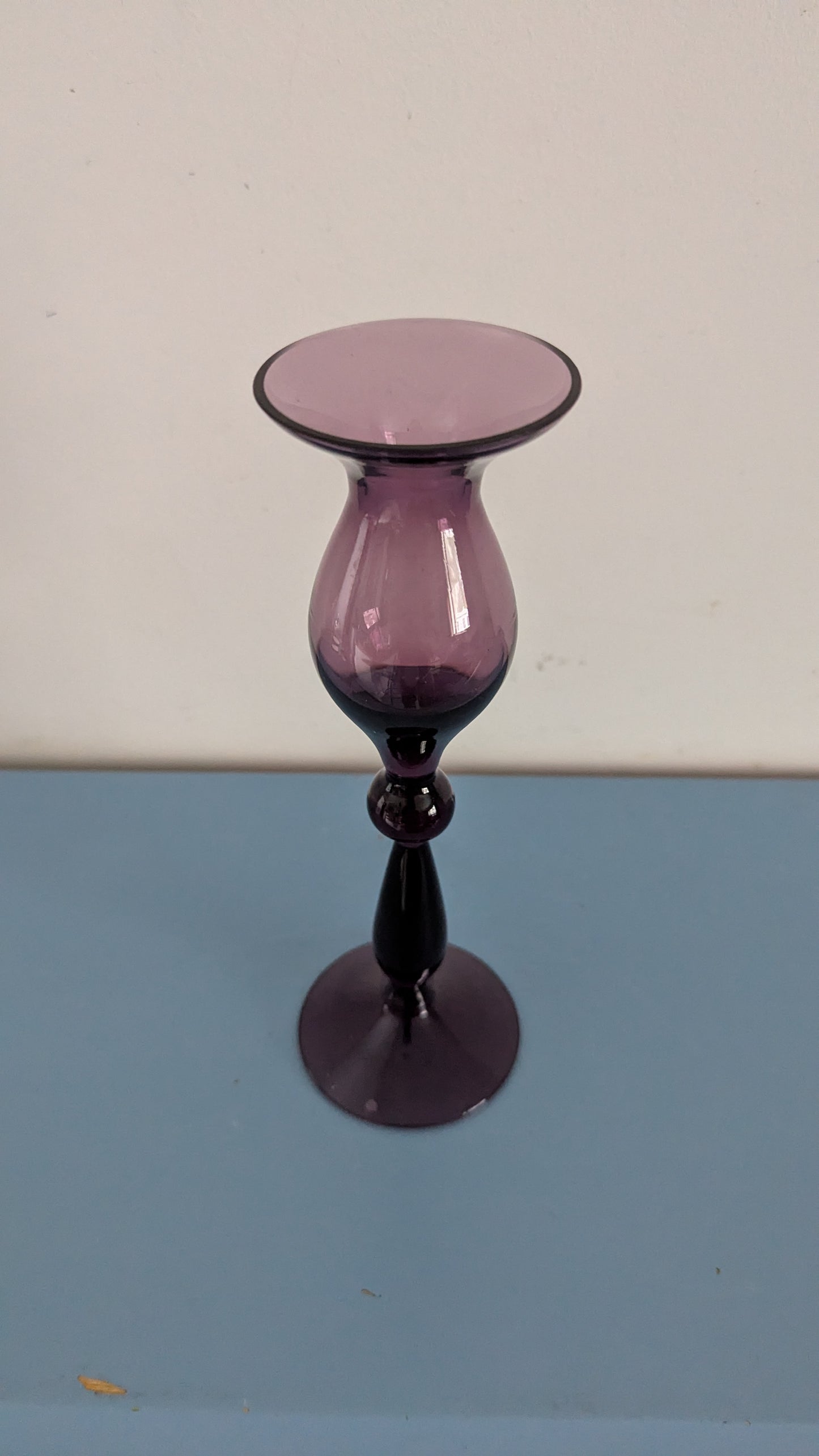 Kumela Lila Kynttilänjalka (1960-1970-luku, Sirkku Kumela-Lehtonen)