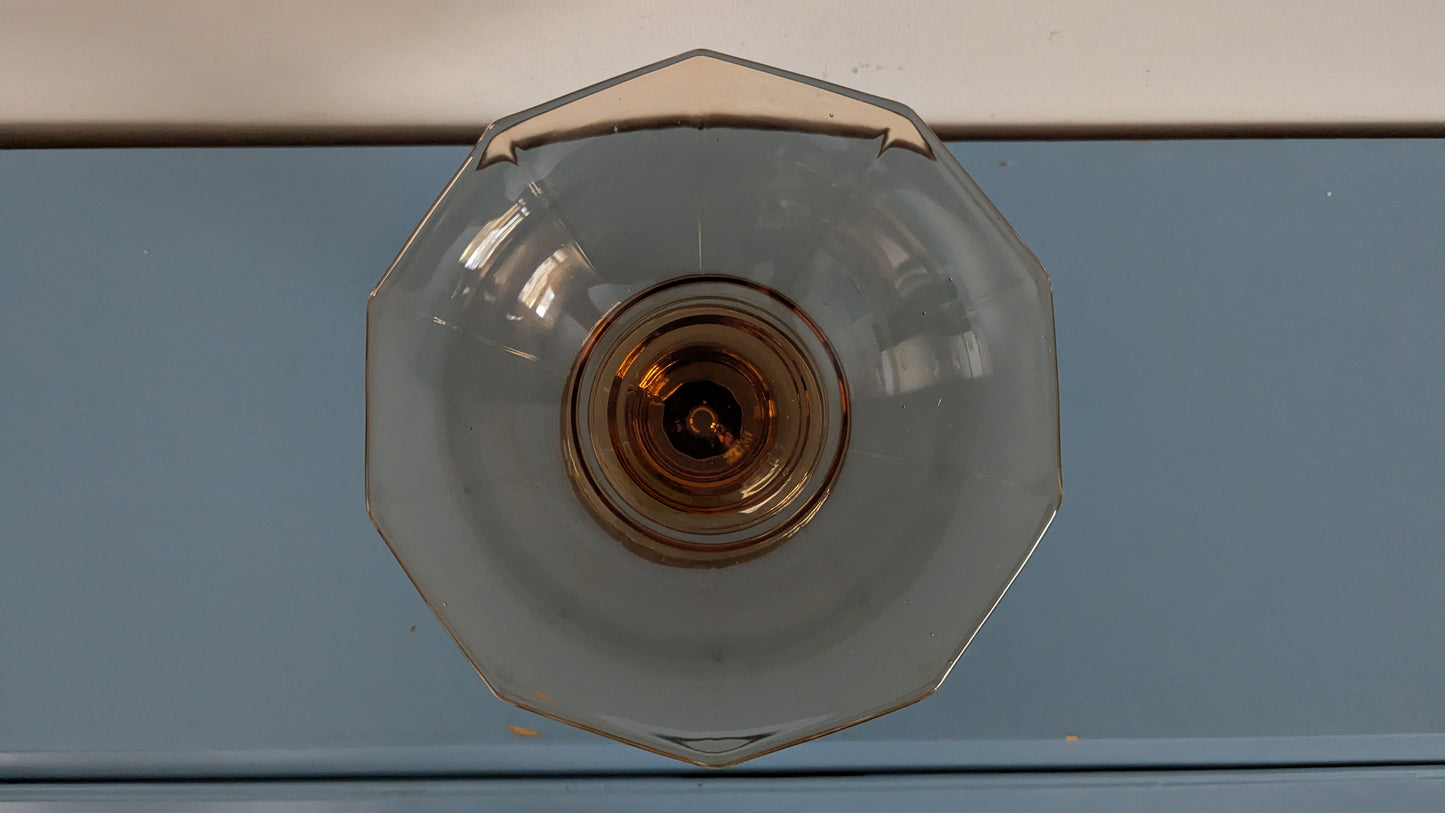 Riihimäen Lasi - Lukki Jalallinen Tarjoilumalja (1930–1949)