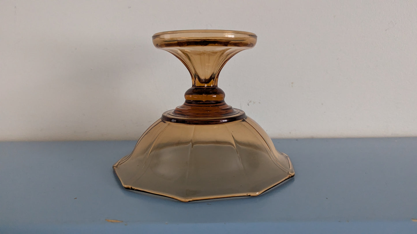 Riihimäen Lasi - Lukki Jalallinen Tarjoilumalja (1930–1949)