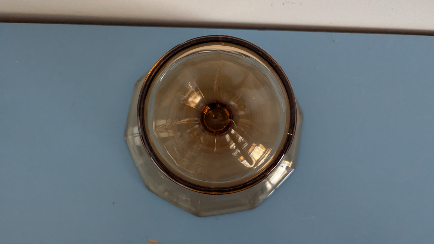 Riihimäen Lasi - Lukki Jalallinen Tarjoilumalja (1930–1949)