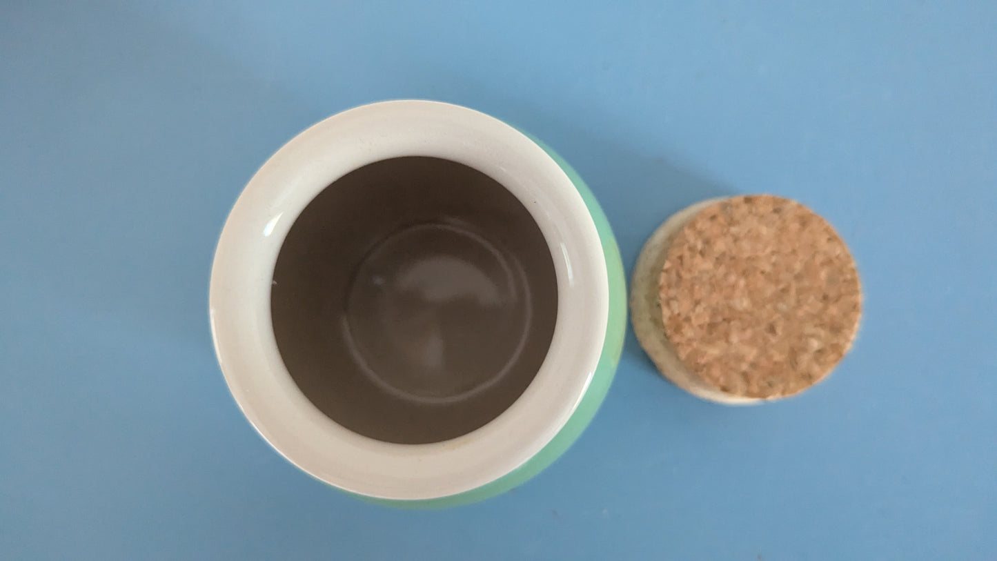 Pentik Vaaleanvihreä Säilytysrasia / Kannellinen Purkki / Maustepurkki