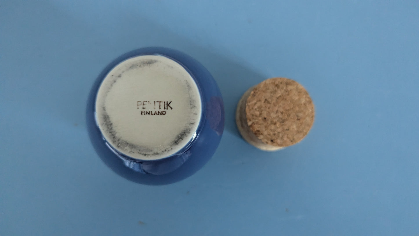 Pentik Sininen Maustepurkki / Kannellinen Purkki