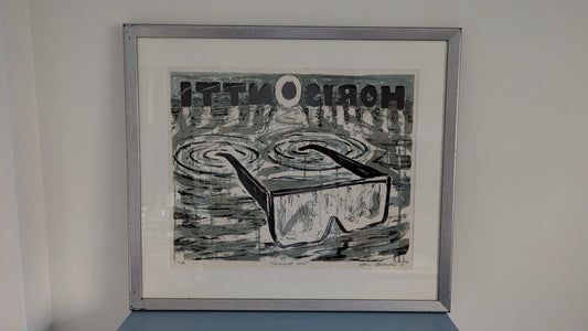 Teemu Saukkonen - Teiskolaiset Airot (Signeerattu Grafiikka 1989)