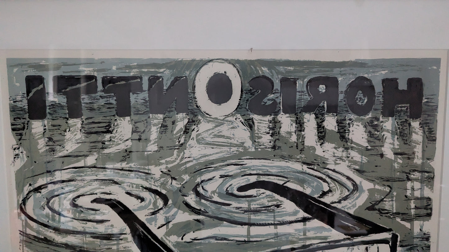 Teemu Saukkonen - Teiskolaiset Airot (Signeerattu Grafiikka 1989)