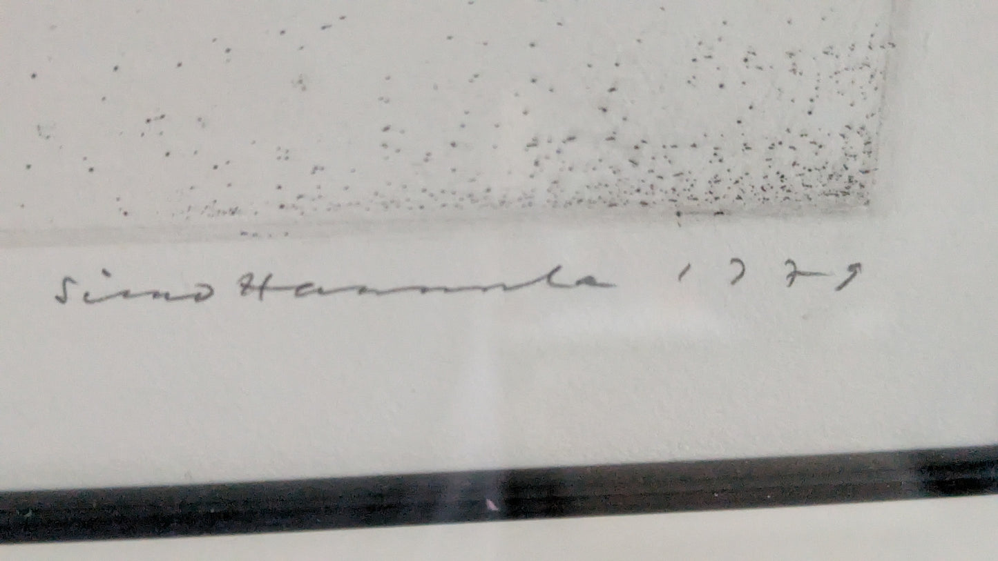 Simo Hannula - Observatorio (Signeerattu Etsaus, 1979)