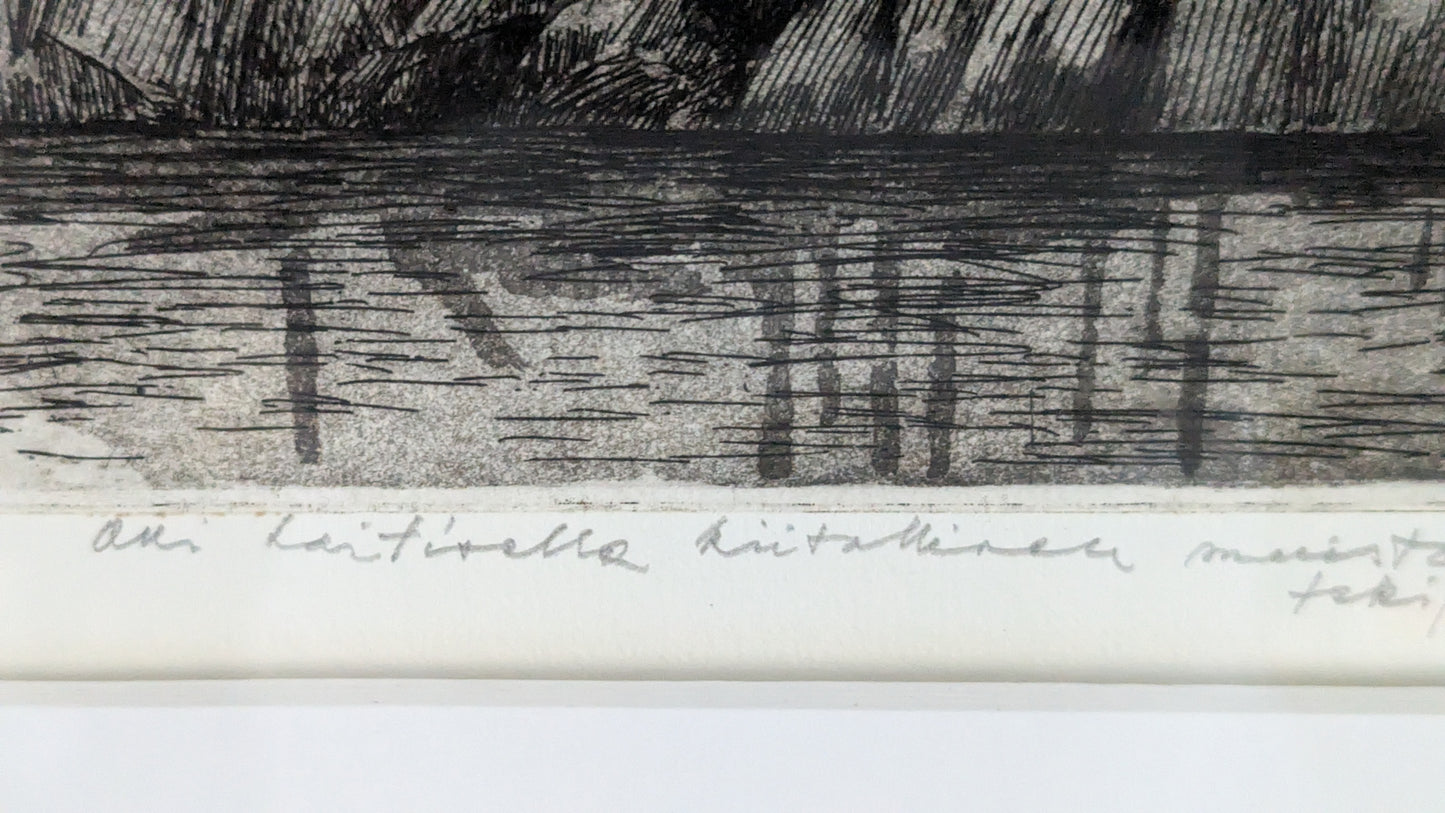 Aune Mikkonen - Signeerattu Etsaus (1994)