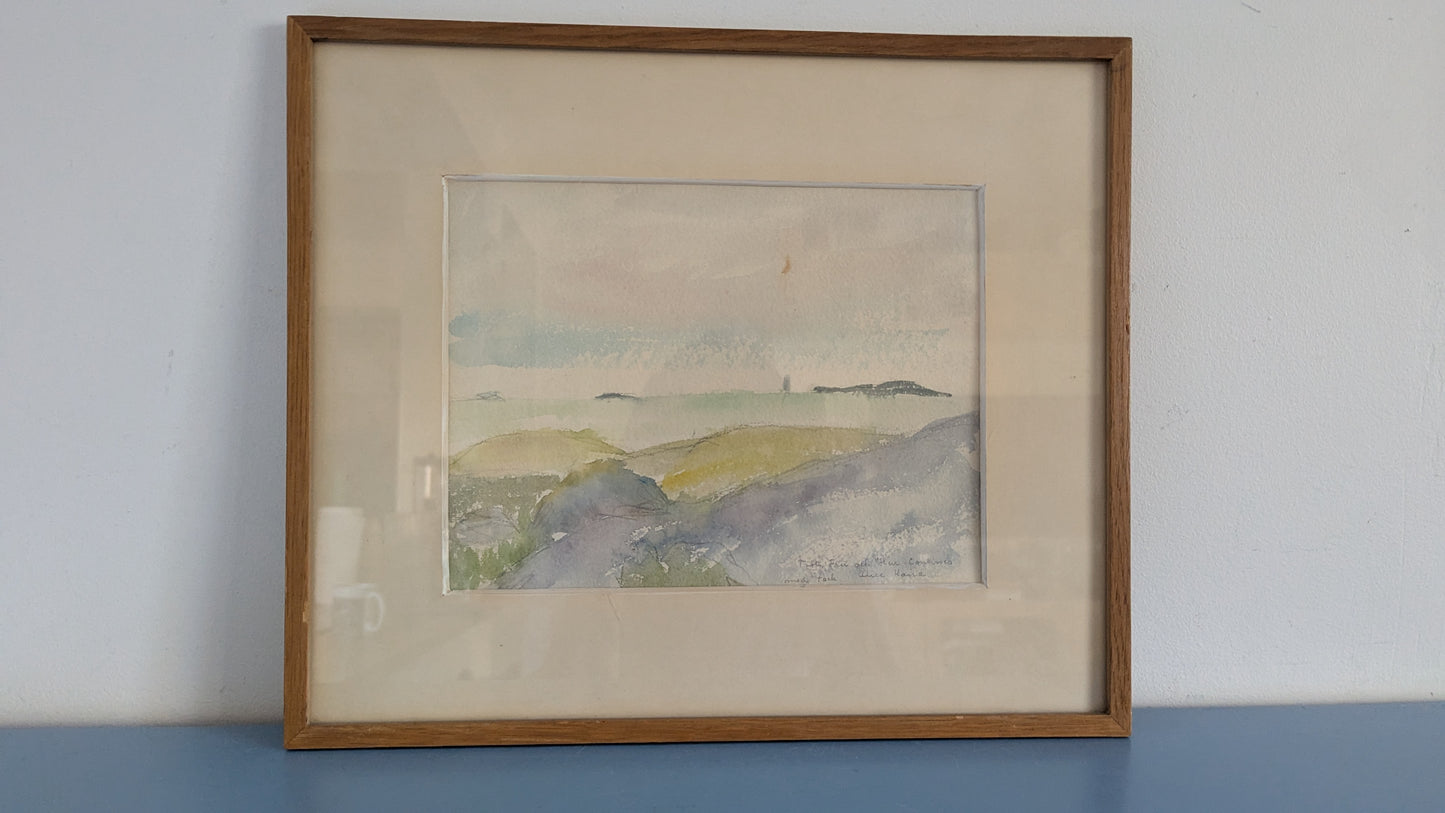 Alice Kaira - Signeerattu Akvarellimaalaus