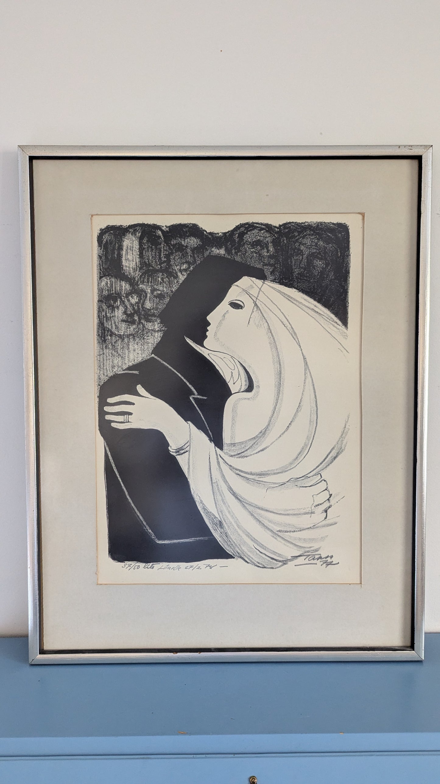 Tapio Tapiovaara - Signeerattu Litografia (1977)