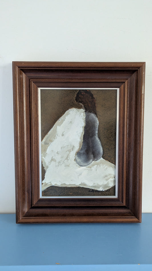 Matti Alapoti - Signeerattu Öljyvärimaalaus (1987)