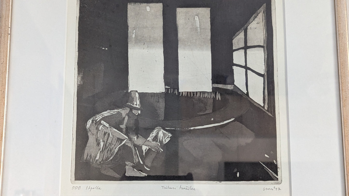 Sami Rinne - Taikuri Keräilee (Signeerattu Etsaus 1997)