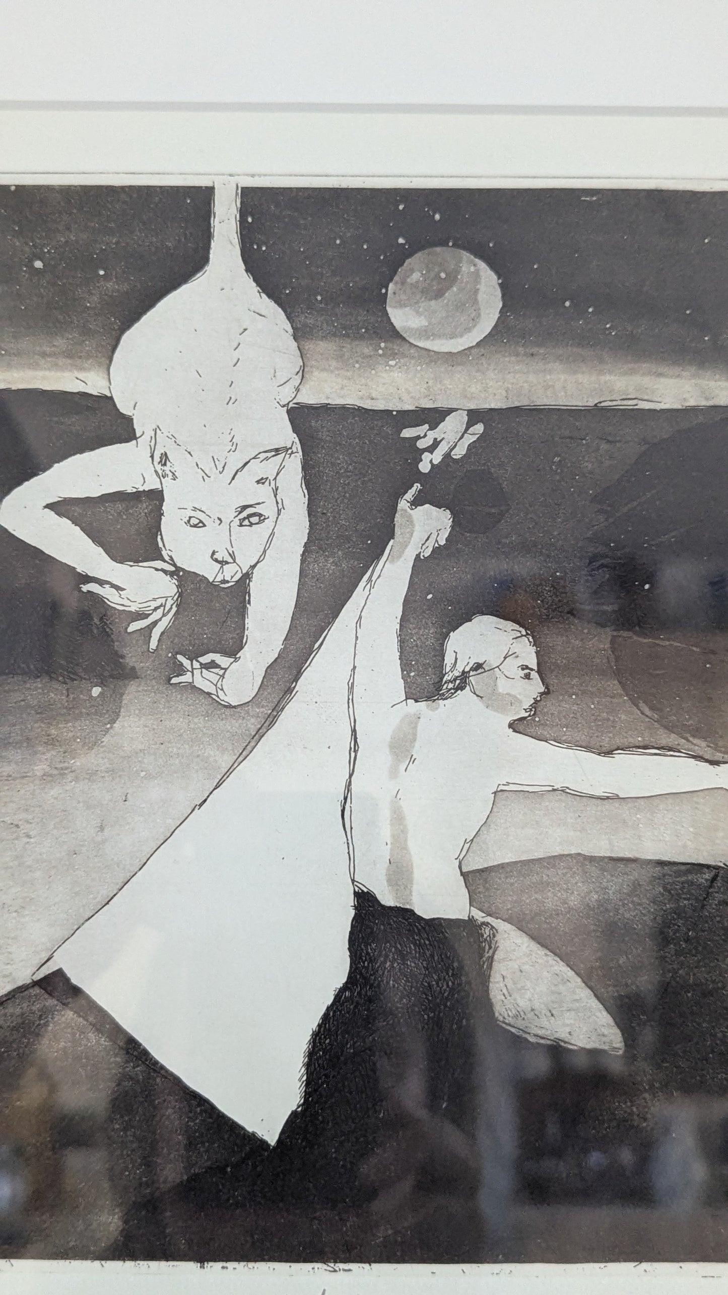 Sami Rinne - Kaukokaipuu (Signeerattu Etsaus 1995)