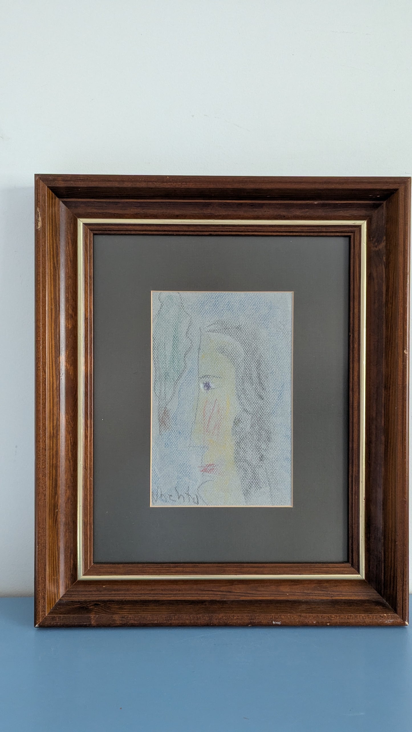 Nikolai Lehto - Signeerattu Pastellimaalaus