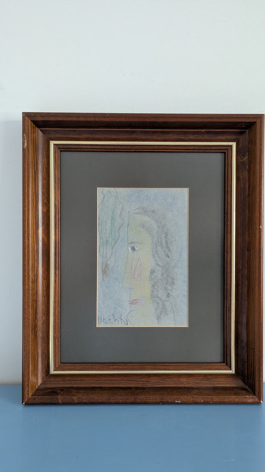 Nikolai Lehto - Signeerattu Pastellimaalaus
