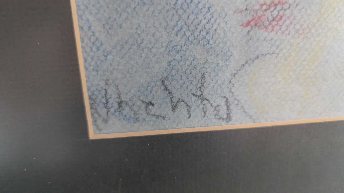 Nikolai Lehto - Signeerattu Pastellimaalaus