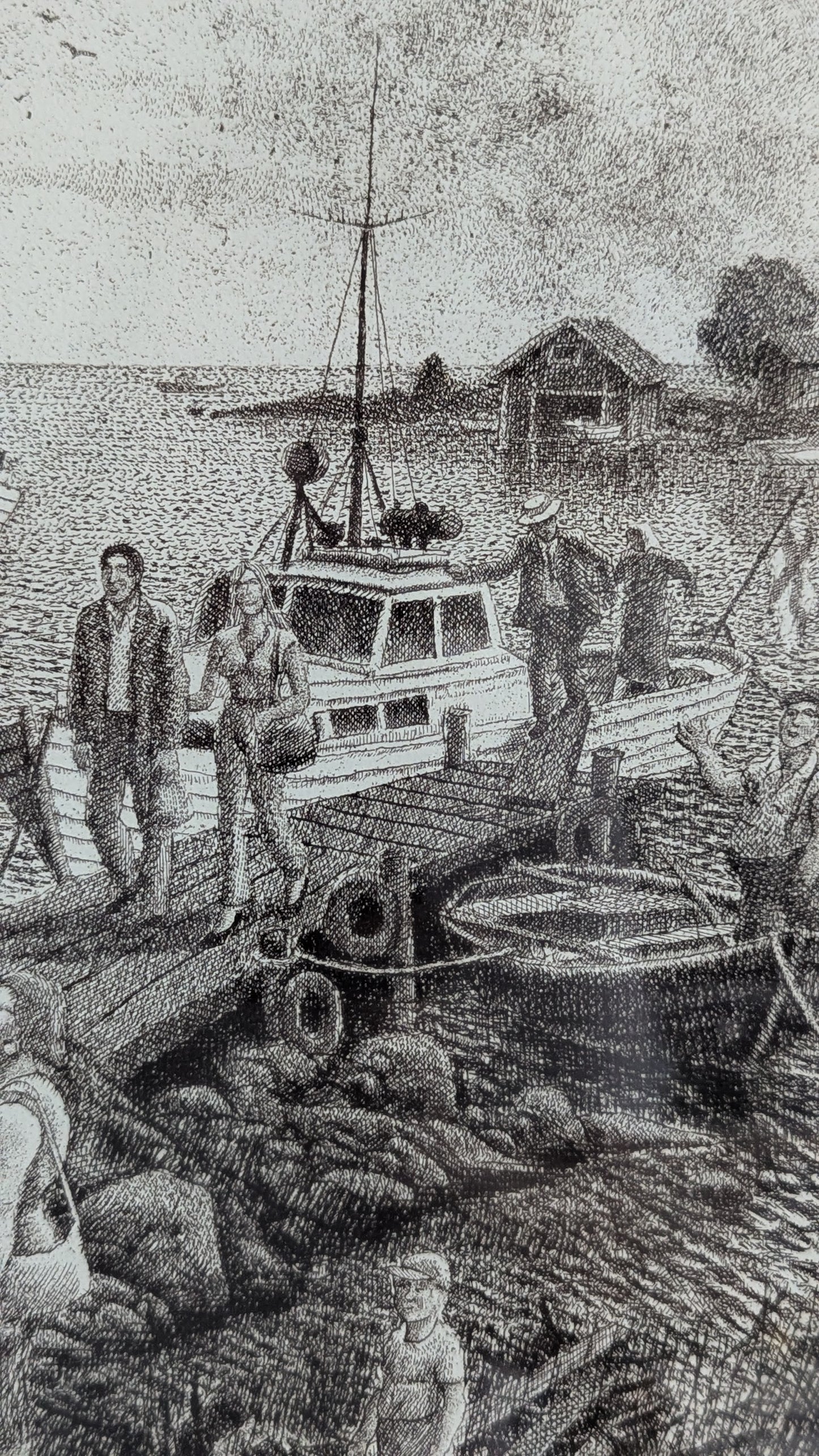 Simo Hannula - Merkkipäivä (Signeerattu Etsaus 1985, 15/75)