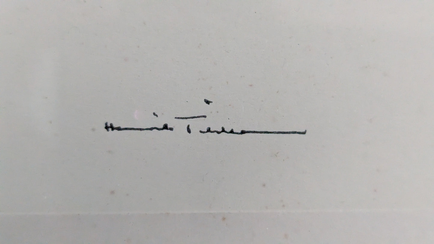 Henrik Tikkanen - Signeerattu Teos