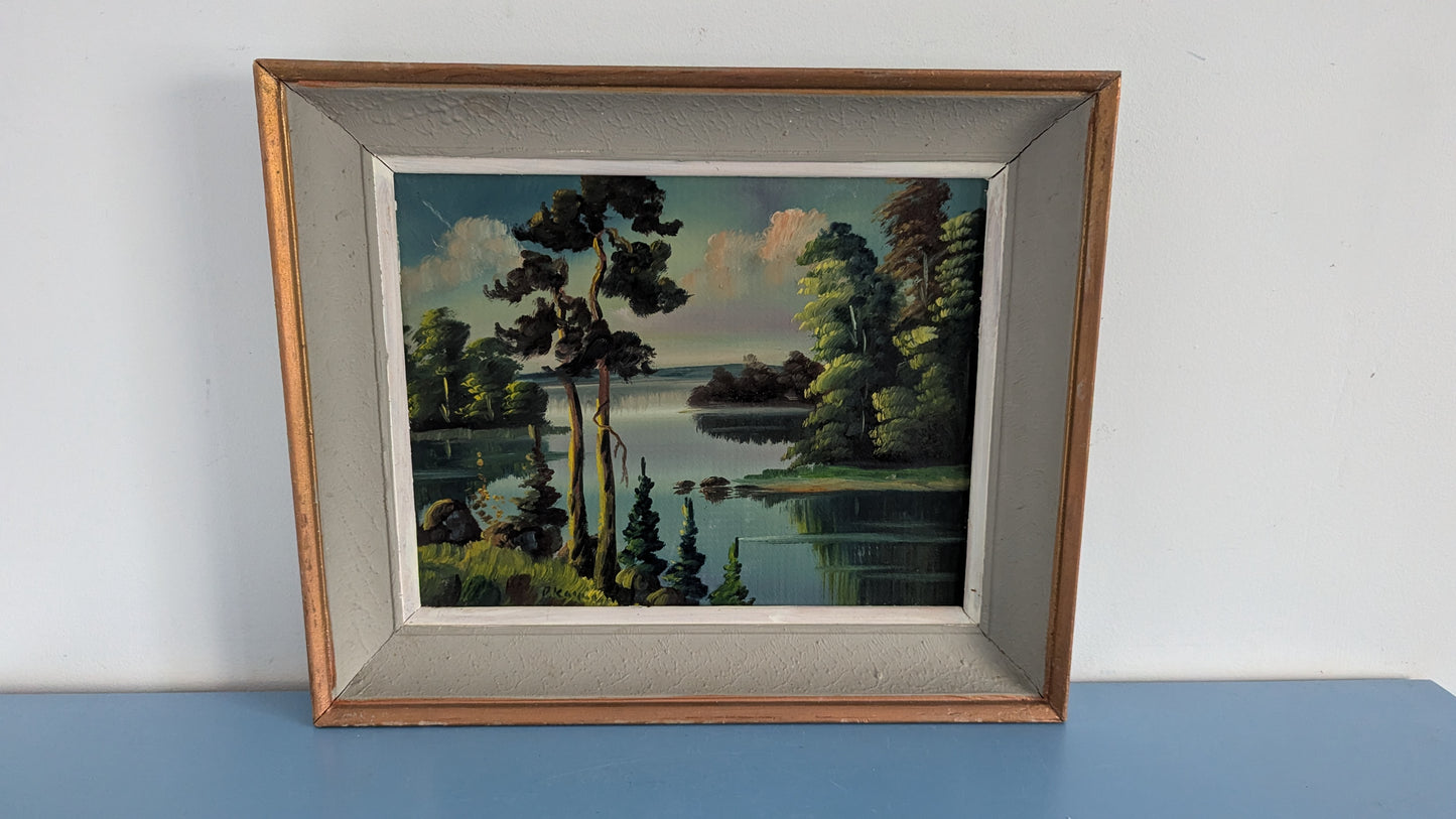 P.Kaipio - Signeerattu Öljyvärimaalaus