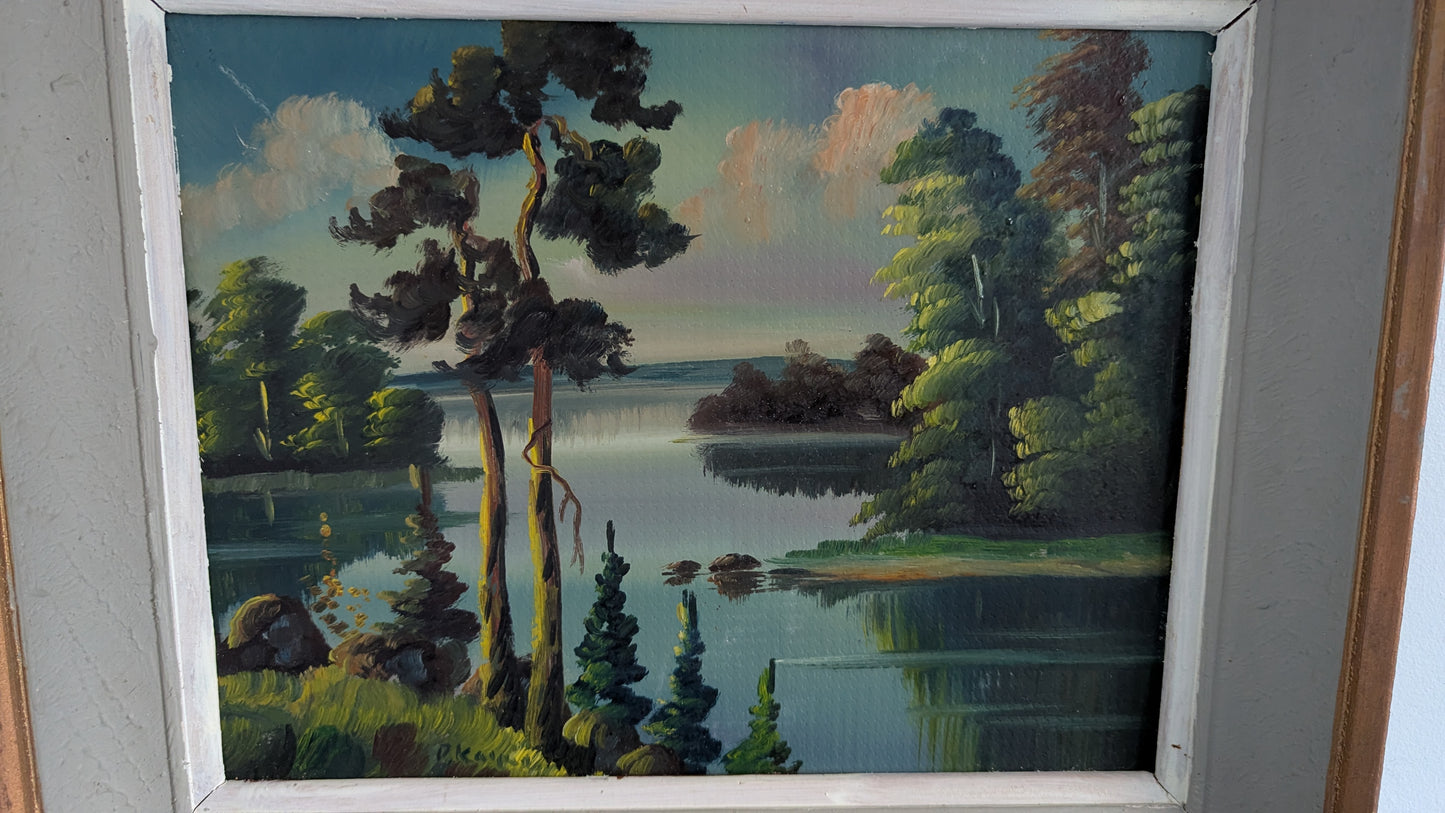 P.Kaipio - Signeerattu Öljyvärimaalaus