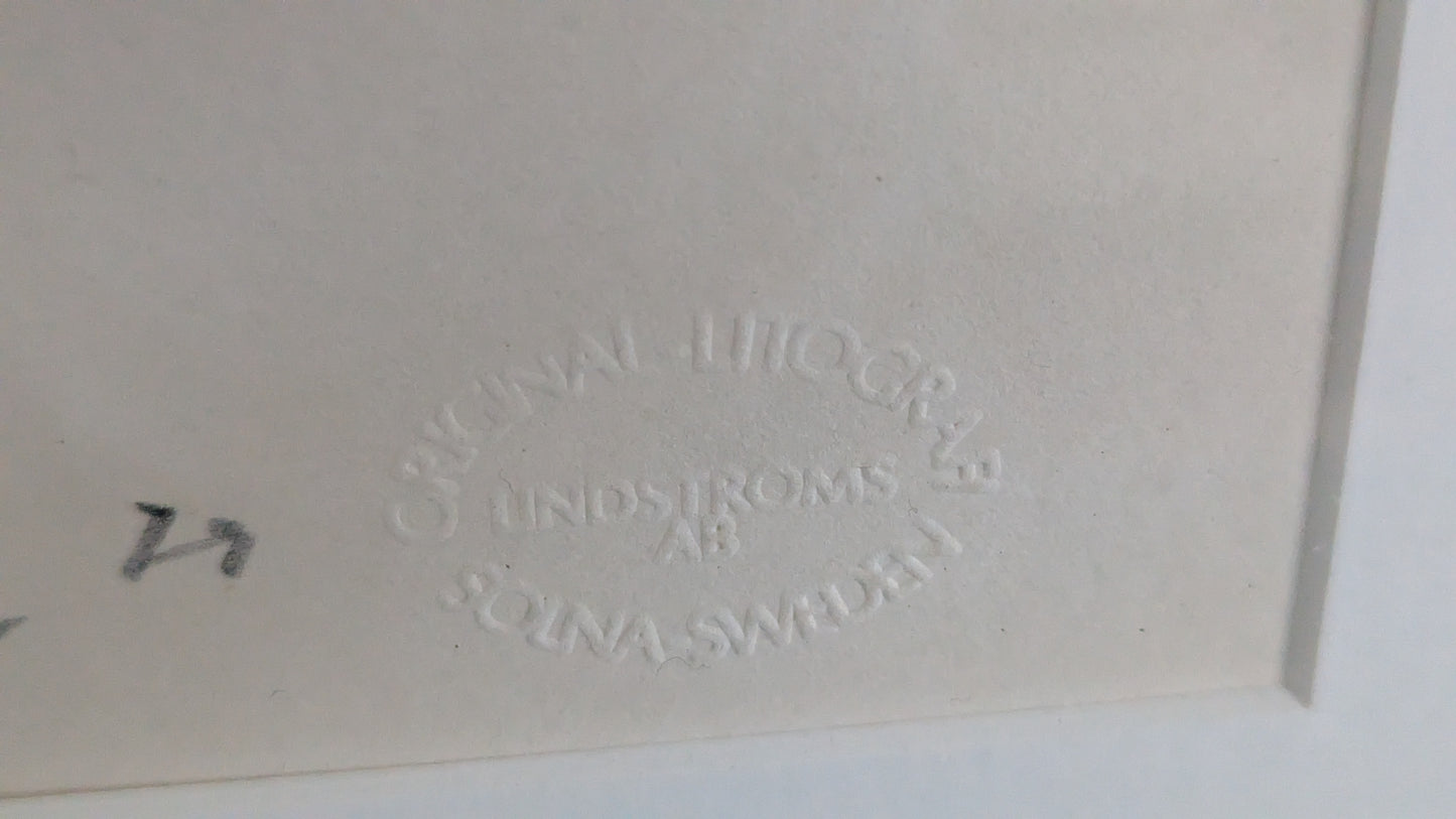 Björn Lindroth - Signeerattu Grafiikka (1979)