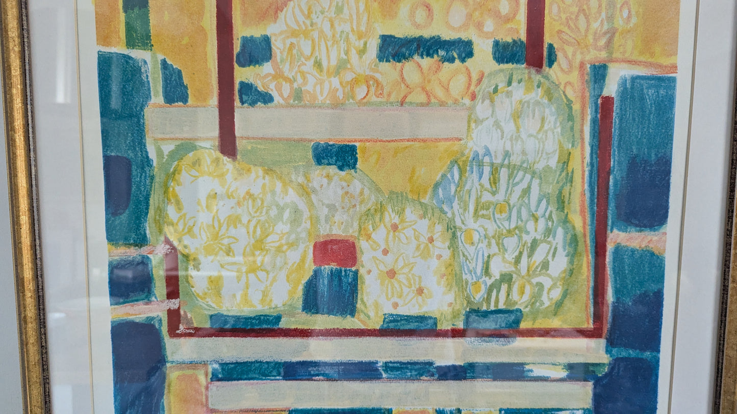 Christina Snellman -  Signeerattu Litografia (1982)