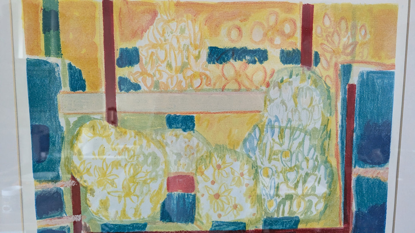 Christina Snellman -  Signeerattu Litografia (1982)