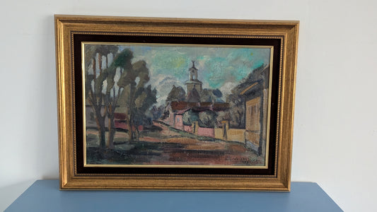 Weikko Puro - Signeerattu Öljyvärimaalaus (1925)