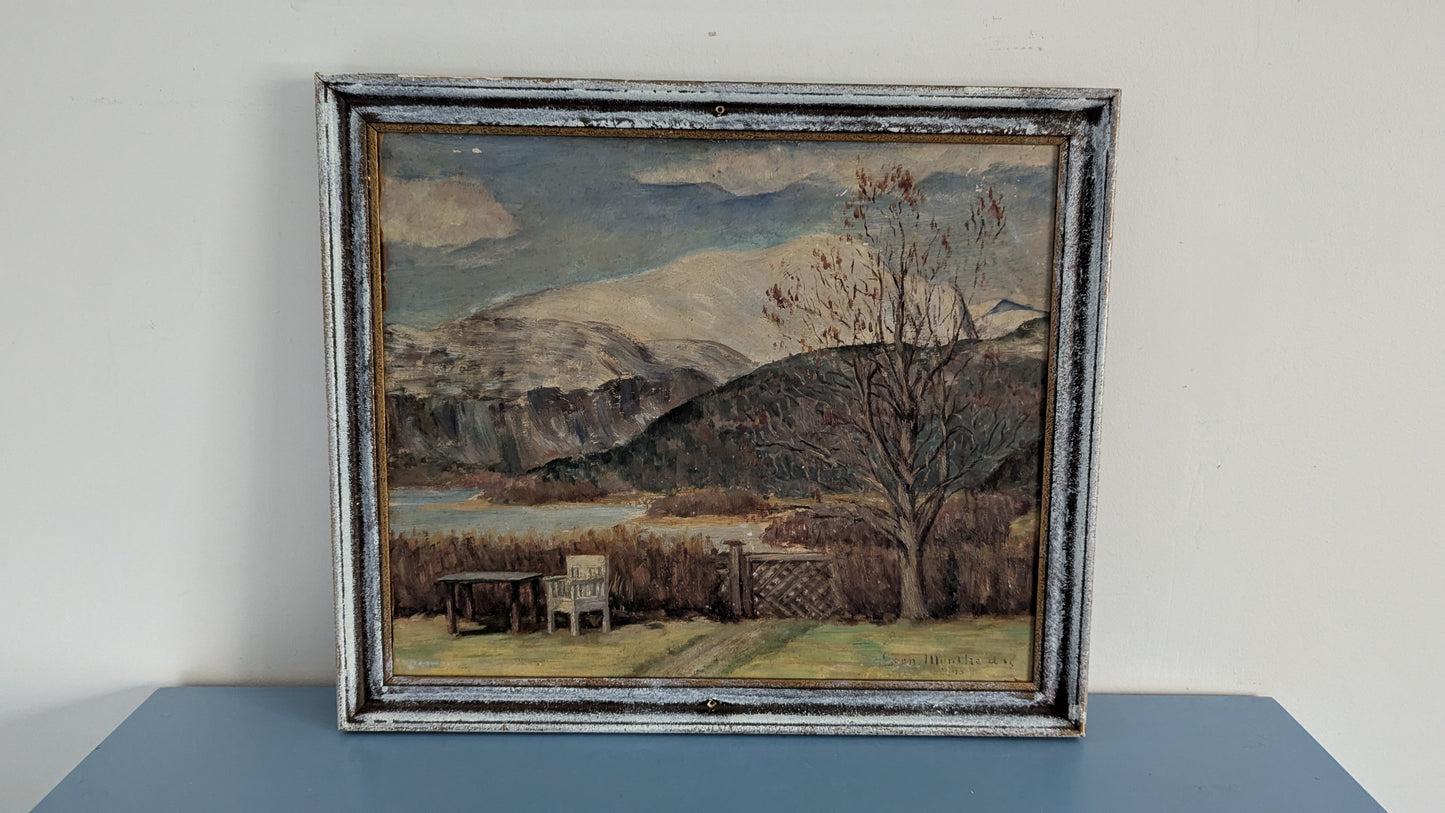 Signeerattu Öljyvärimaalaus (1945)